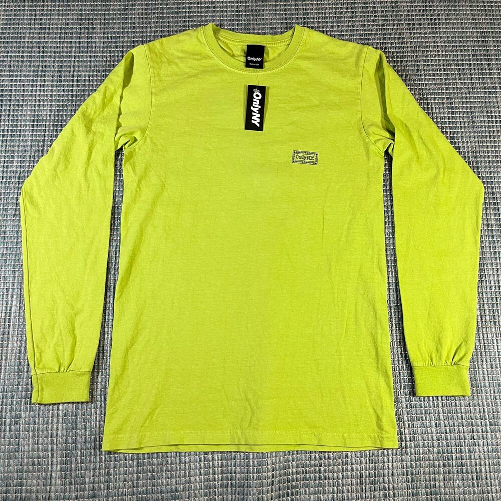 Only NY Gecko Long‎ sleeve Green T Shirt Adult Sz XS New